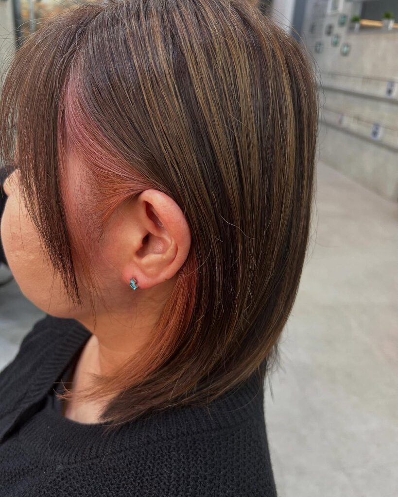 VIM hair おもろまち店が提案するブリーチ破面を意識したデザインカラー｜沖縄県那覇市で理想を形に