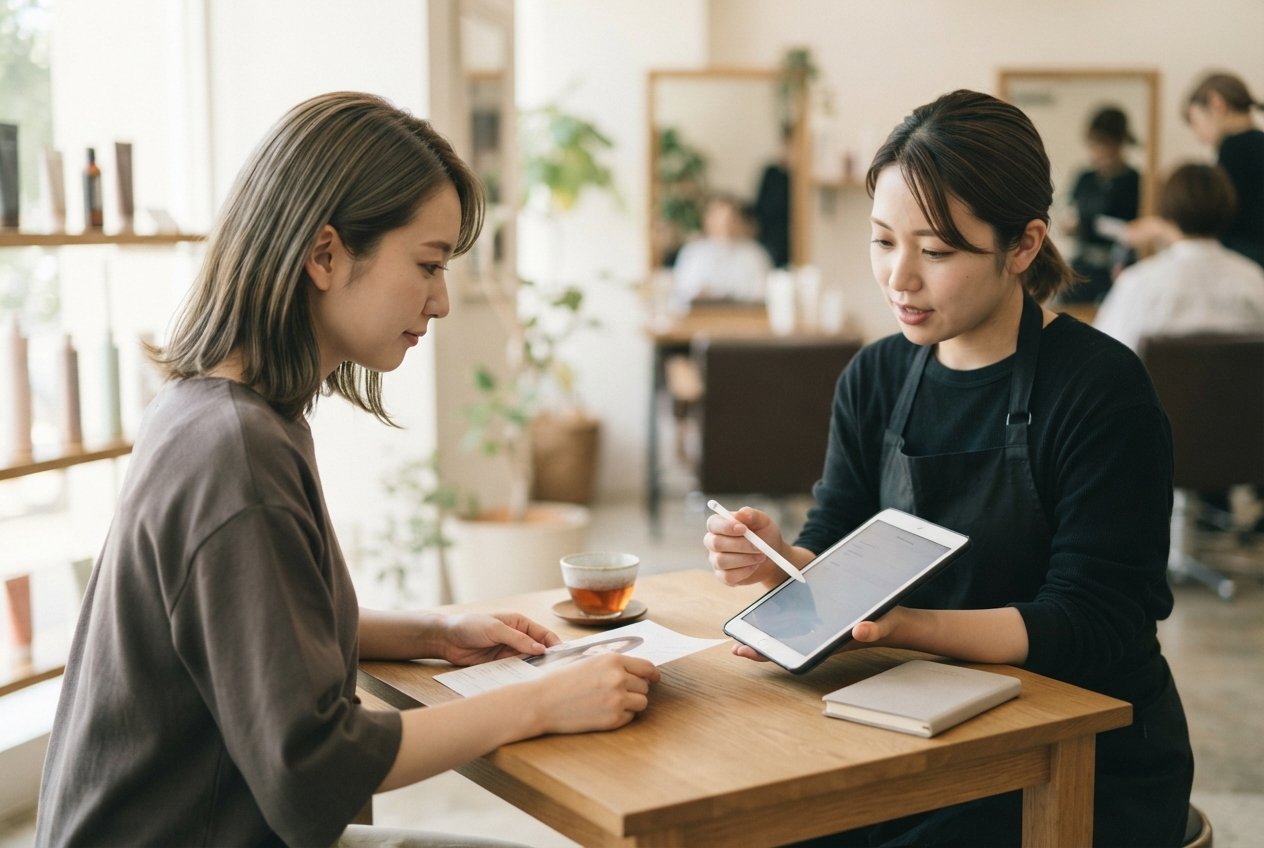 ご予約とご相談の流れのイメージ