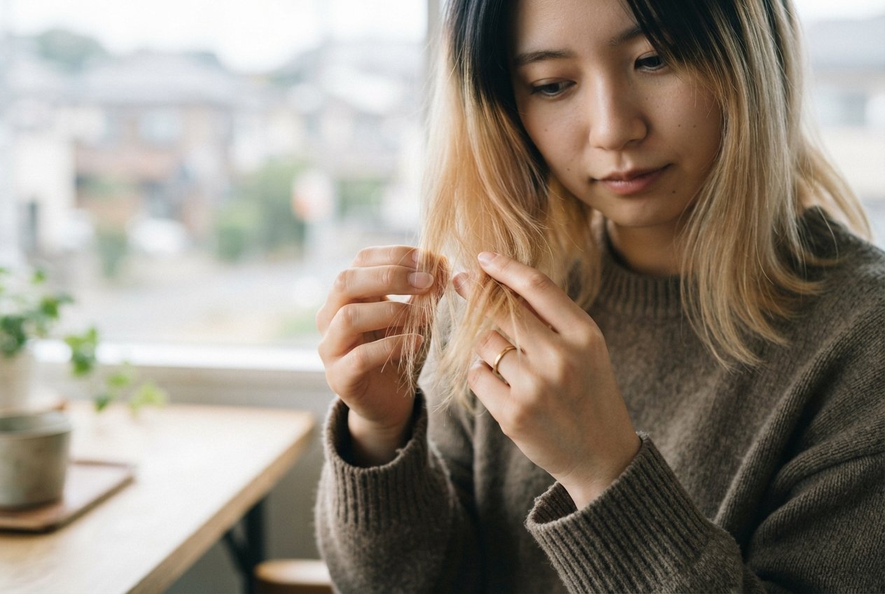ブリーチ カラー 色落ちのイメージ