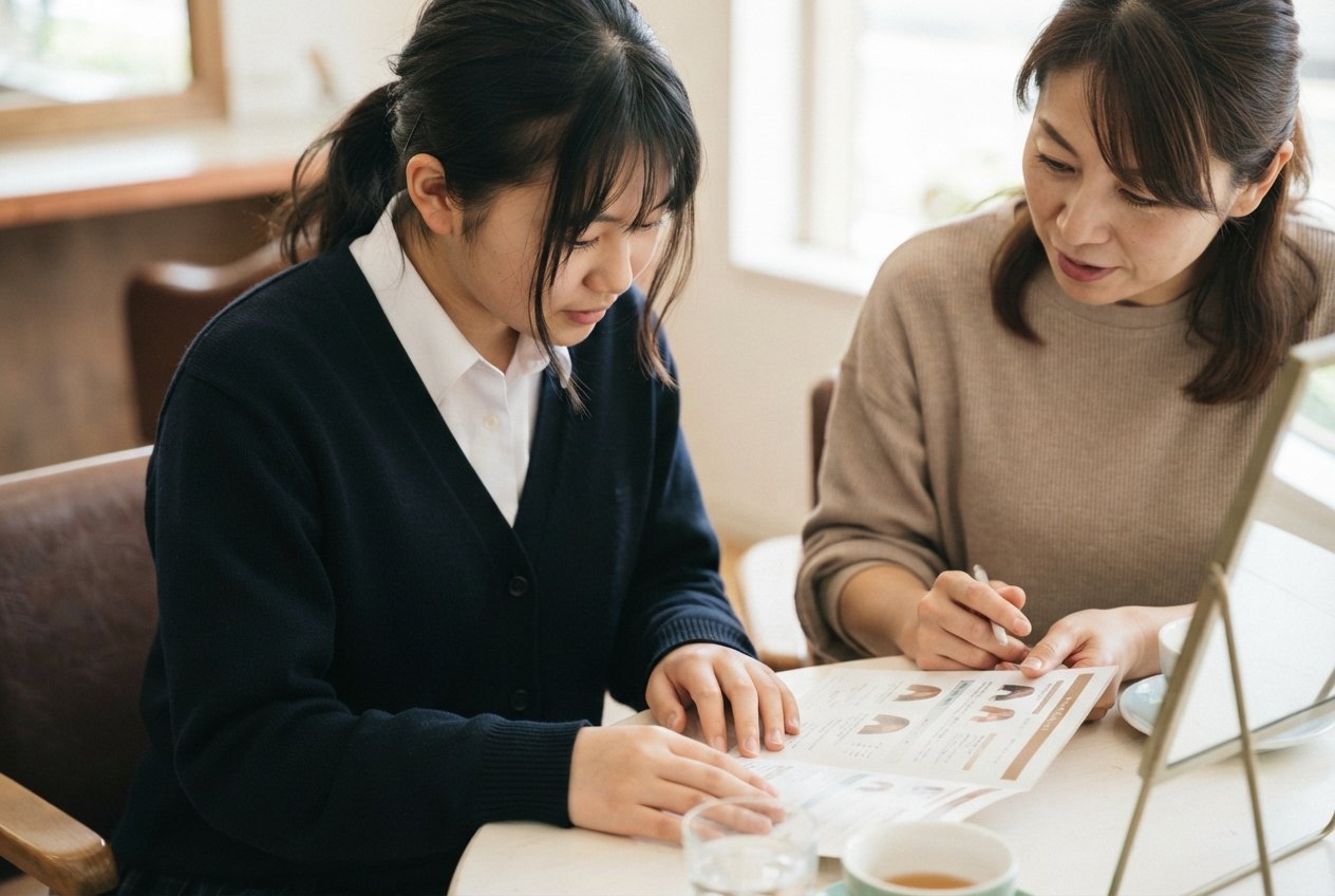 保護者と一緒に確認しておくと安心なことのイメージ